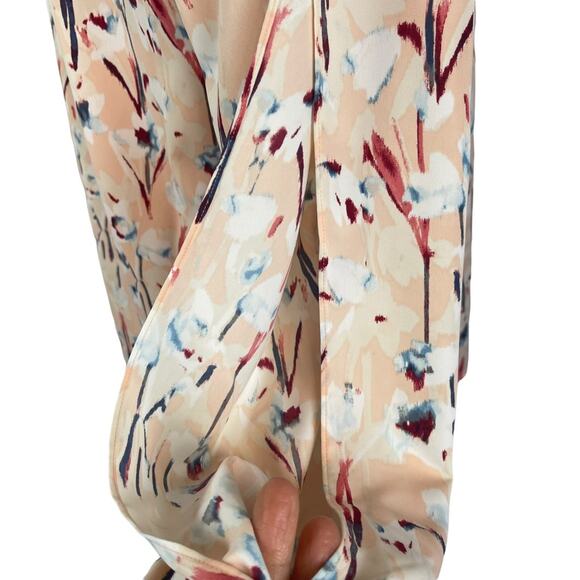 Haute Hippie Peach Floral Tribe Printed Long Sleeve Top Size Small - Picture 5 of 8